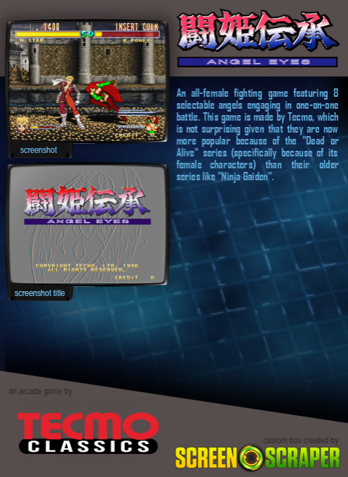 Toukidenshou - Angel Eyes dos