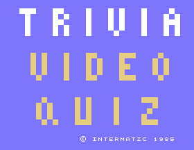 Professor Trivia (set 1)