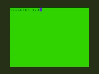 TRS-80 Videotex (Terminal)