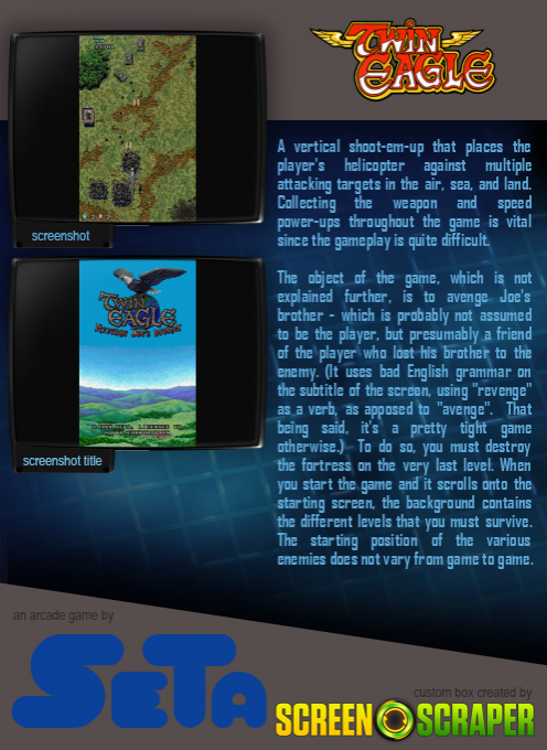 Twin Eagle - Revenge Joe's Brother dos