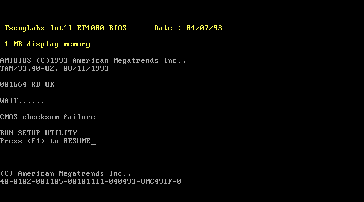 Carte-mere 386 (Chipset UMC UM82C491F)