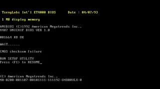 Carte-mere 486 WB 4407