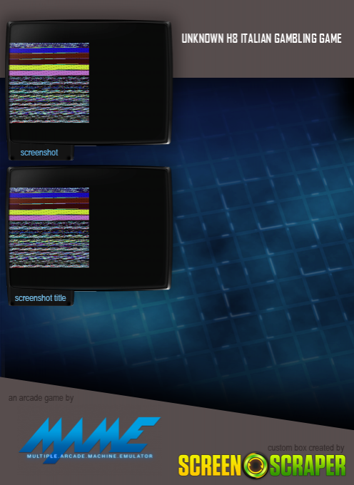 unknown H8 Italian gambling game dos