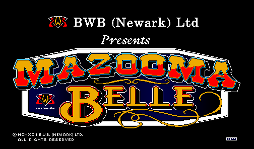 Mazooma Belle (v2.5 DY, S/Site, Cash+Token, Datapak, % Key) (MPU4 Video)