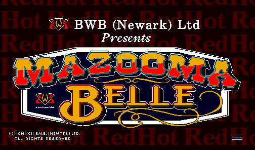 Red Hot Mazooma Belle (BWB) (Version 1.4, Cash+Token, 1993 Awards, 10p Fixed) (MPU4 Video)