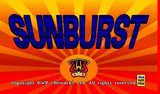 Sunburst (BWB) (Version 1.4, Cash+Token, 1993 Awards, 10p Fixed) (MPU4 Video)