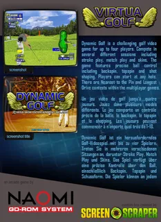 Virtua Golf dos