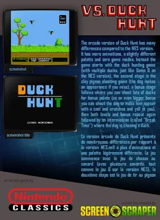Vs. Duck Hunt dos