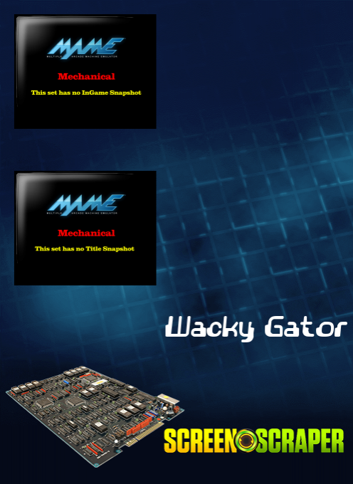 Wacky Gator (US) - Dos