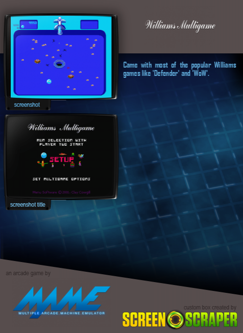 Williams Multigame dos