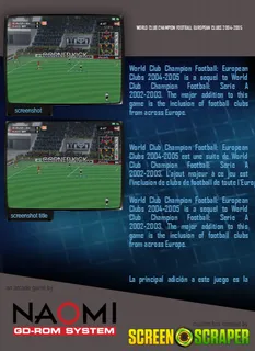World Club Champion Football European Clubs 2004-2005 dos