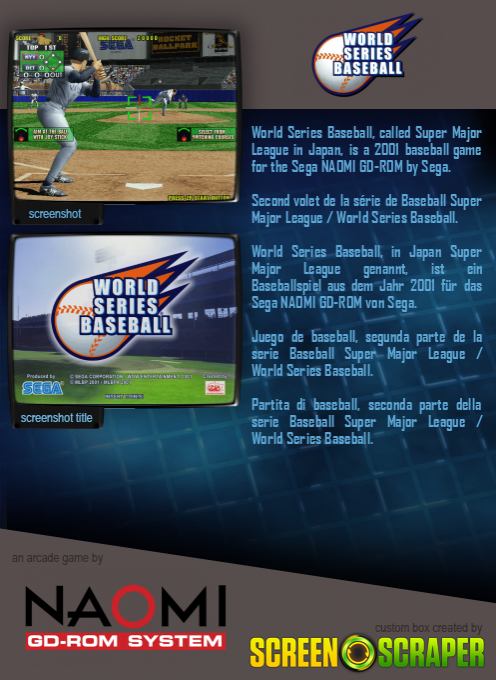 World Series Baseball dos