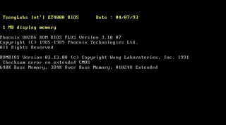 Wang PC-250/16 (Terminal)