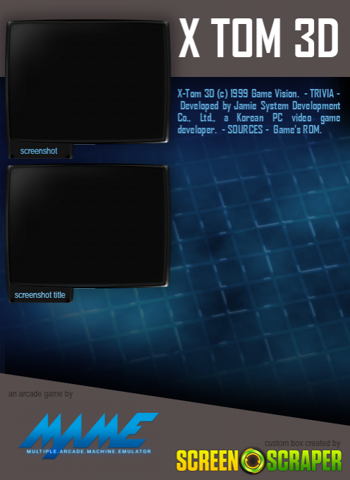 X Tom 3D dos