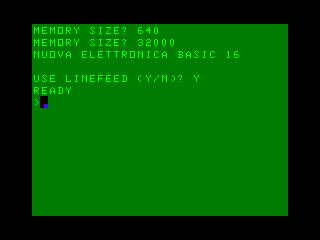 Z80NE + LX.388 + Basic 16k