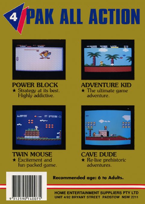 4 Pak All Action - Dos