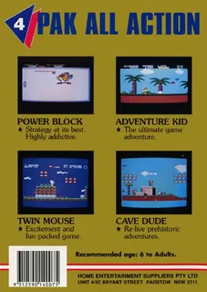 4 Pak All Action dos