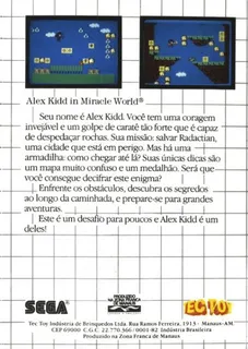 Alex Kidd in Miracle World dos