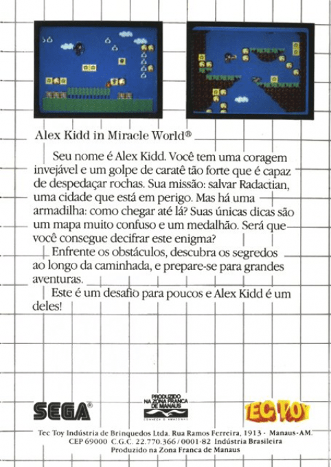 Alex Kidd in Miracle World - Dos