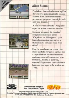 Alien Storm dos