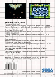 Astro Warrior and Pit Pot dos