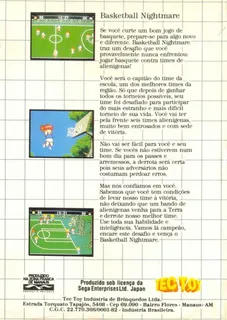 Basketball Nightmare dos