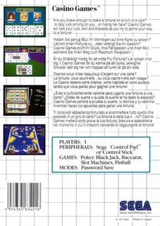 Casino Games dos