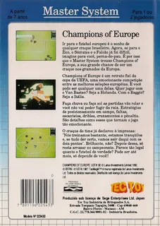 Champions Of Europe dos