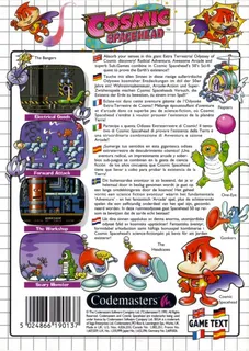 Cosmic Spacehead dos