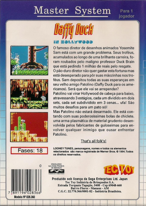 Daffy Duck In Hollywood - Dos