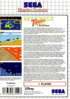 Deep Duck Trouble Starring Donald Duck dos