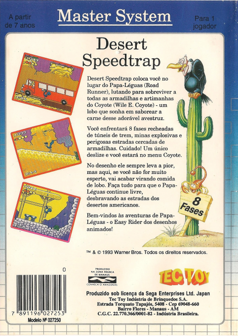 Desert Speedtrap Starring Road Runner And Wile E. Coyote - Dos