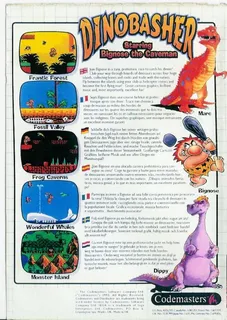 Dinobasher Starring Bignose The Caveman dos