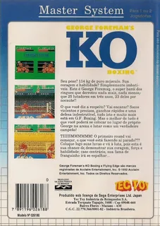 George Foreman's Ko Boxing dos