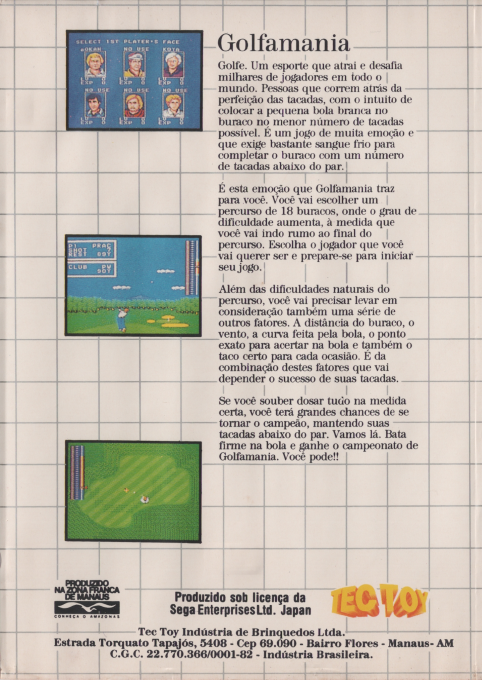 Golfamania - Dos