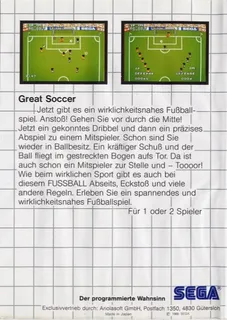 Great Soccer dos