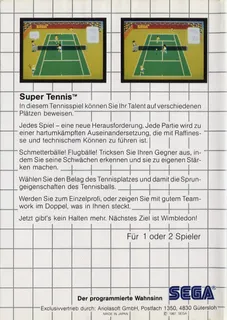 Great Tennis dos