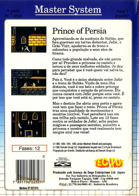 Prince Of Persia - Dos