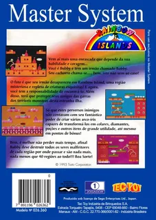 Rainbow Islands - Story Of The Bubble Bobble 2 dos