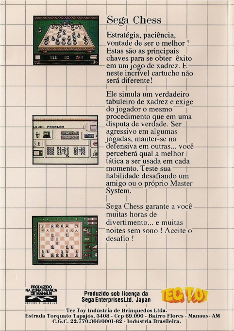 Sega Chess - Dos