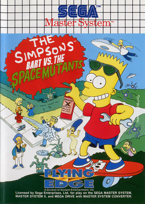Simpsons - Bart Vs The Space Mutants, The