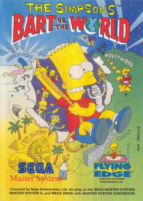 Simpsons - Bart Vs The World, The