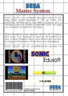 Sonic's Edusoft dos