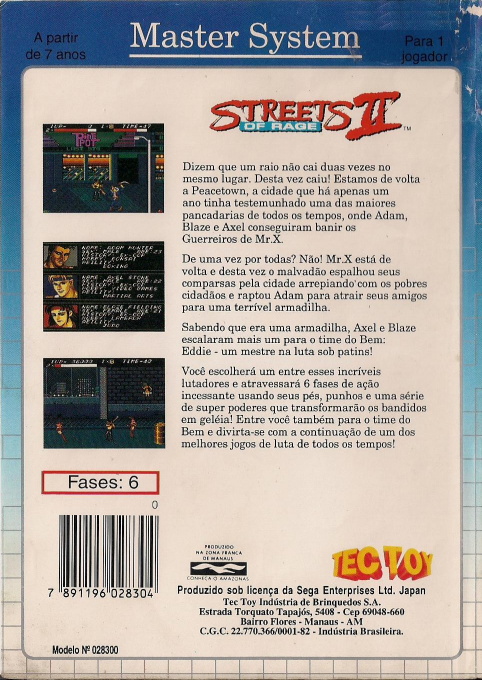 Streets Of Rage - Dos