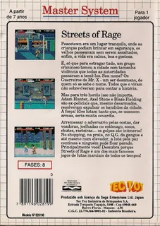 Streets Of Rage dos