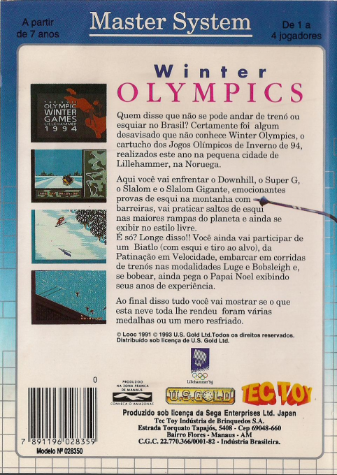 Winter Olympics - Lillehammer '94 - Dos