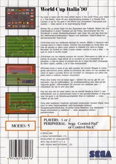 World Cup Italia '90 dos