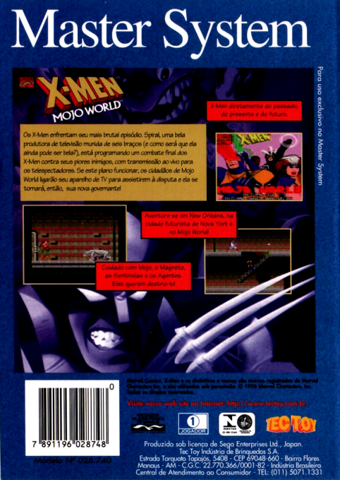 X-men - Mojo World - Dos