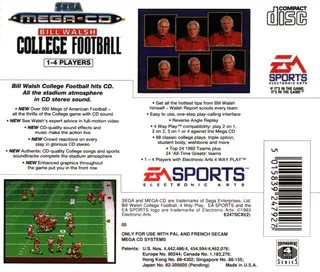 Bill Walsh College Football dos