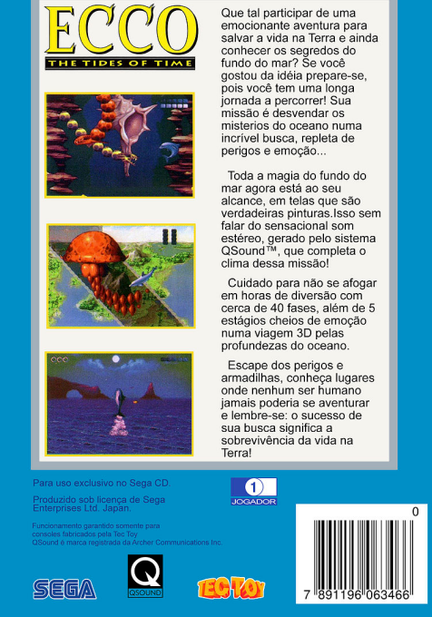 Ecco the Dolphin - Dos